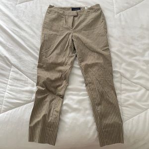 Piazza Sempione Italian striped pants
